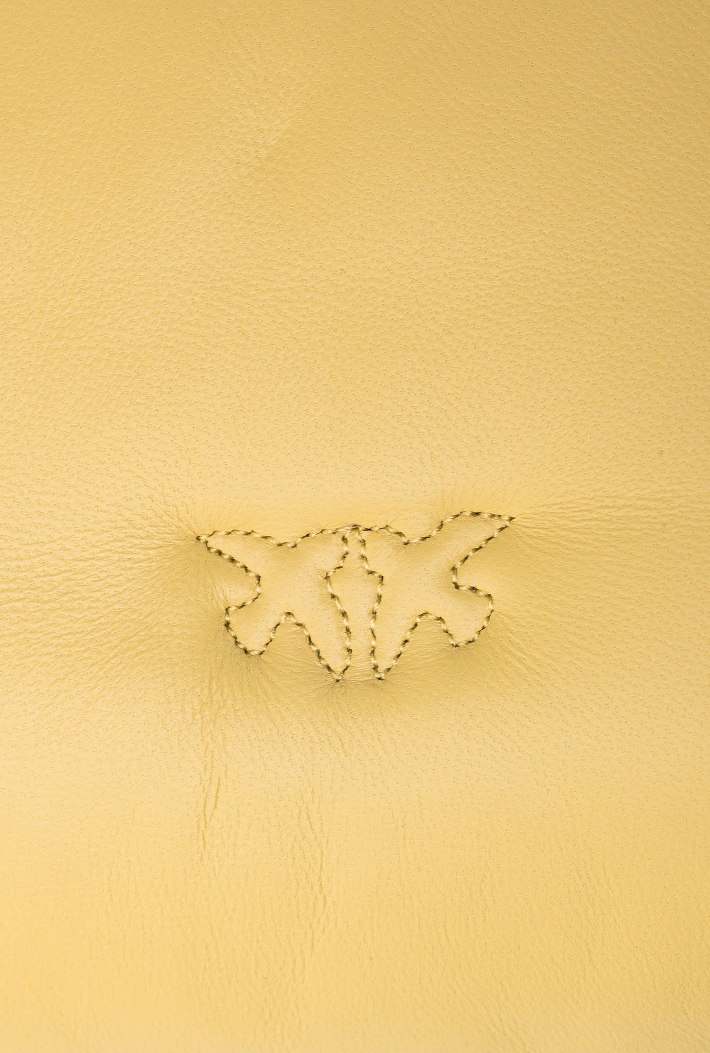 Borsa Pinko Love Mini Puff Logo / Giallo - Ideal Moda