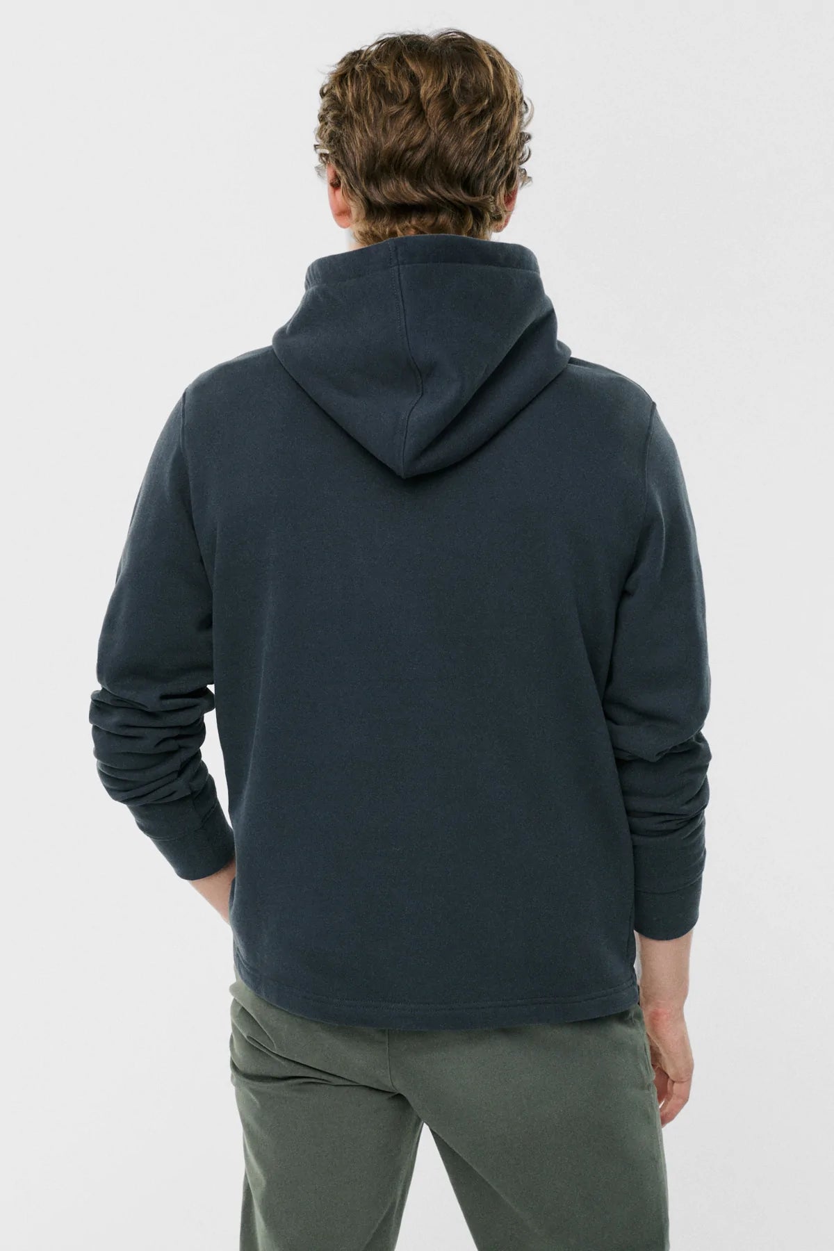 Felpa con Cappuccio Ecoalf / Grigio - Ideal Moda