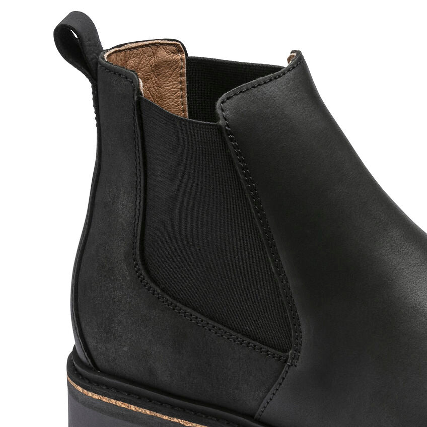 Stivaletto in Pelle Samosciata Birkenstock / Nero - Ideal Moda