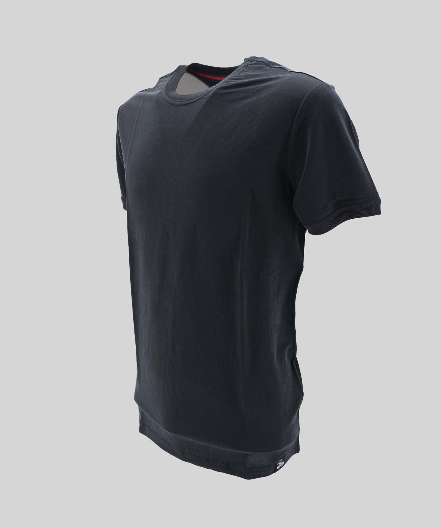 Tshirt manica corta / Nero - Ideal Moda