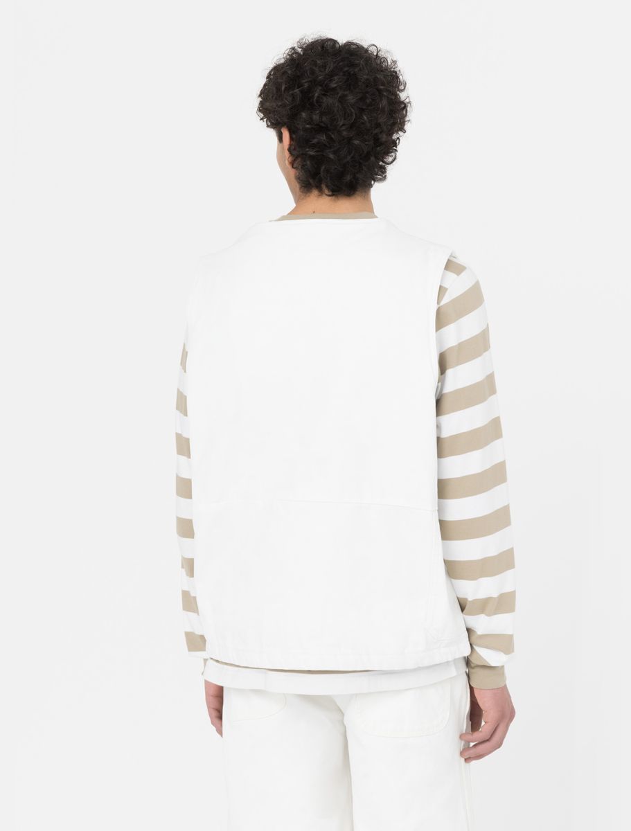 Gilet in Cotone Dickies / Bianco - Ideal Moda