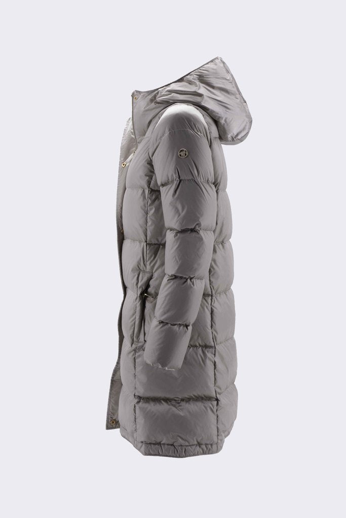Giacca Donna French con Cappuccio / Grigio - Ideal Moda