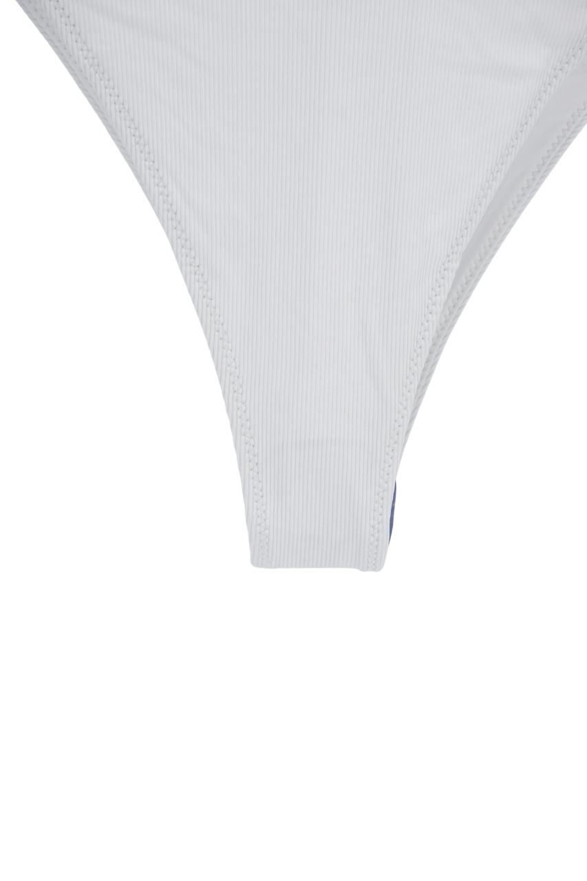 Bikini a Costine Mc2 Saint Barth / Bianco - Ideal Moda