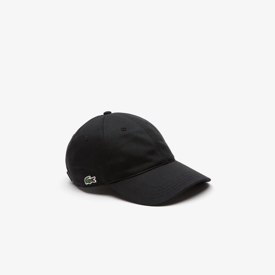 Berretto Unisex in Cotone Lacoste / Nero - Ideal Moda