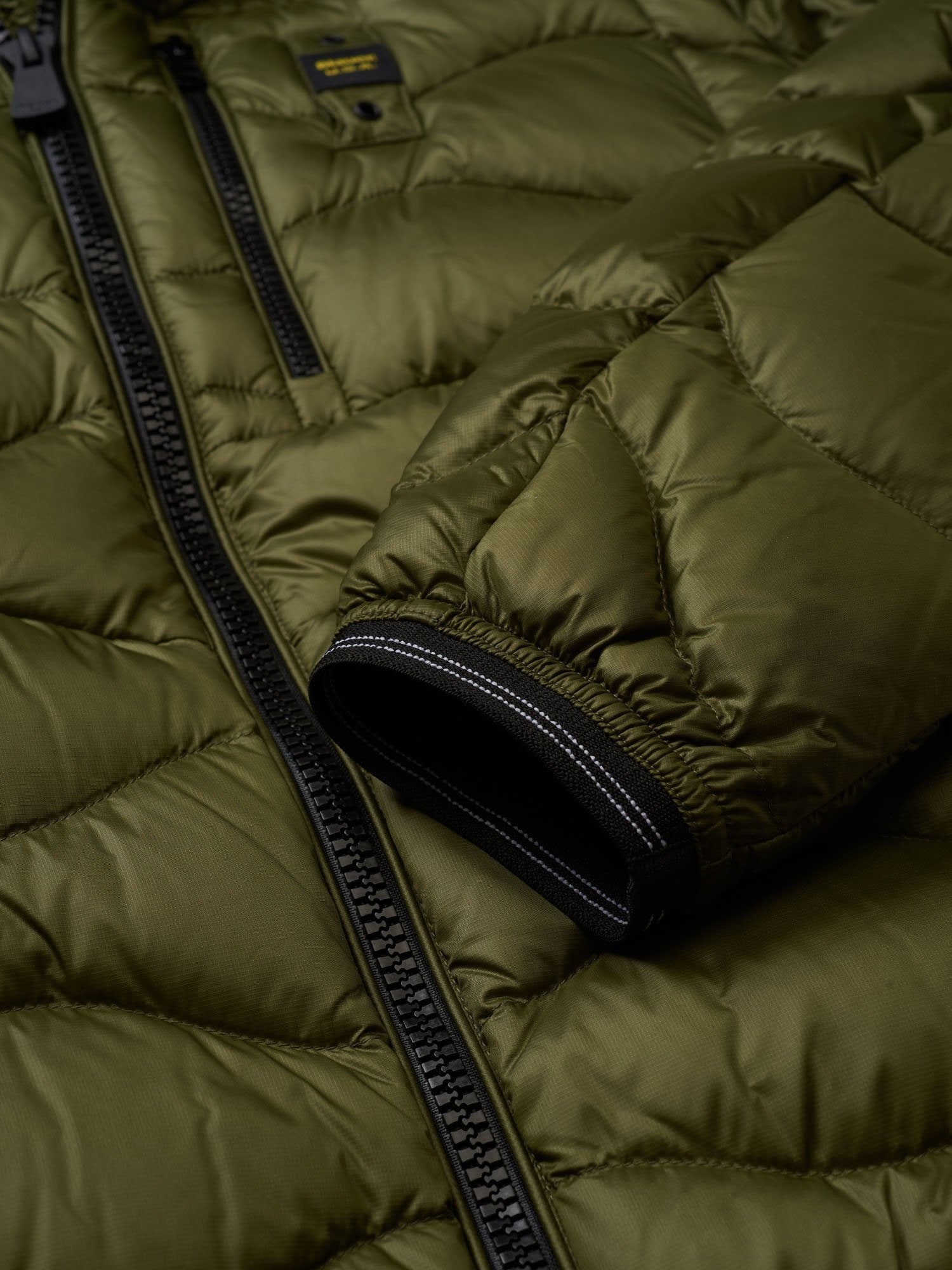 Piumino Blauer a Onde / Verde - Ideal Moda