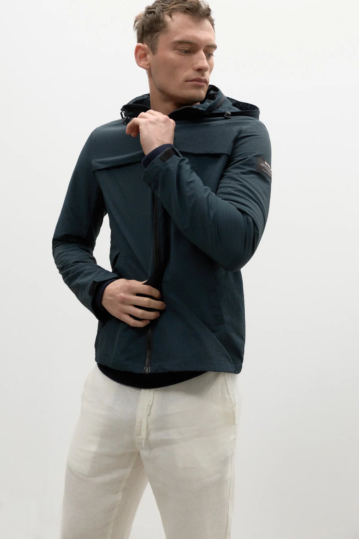 Giacca a Vento Ecoalf / Blu - Ideal Moda
