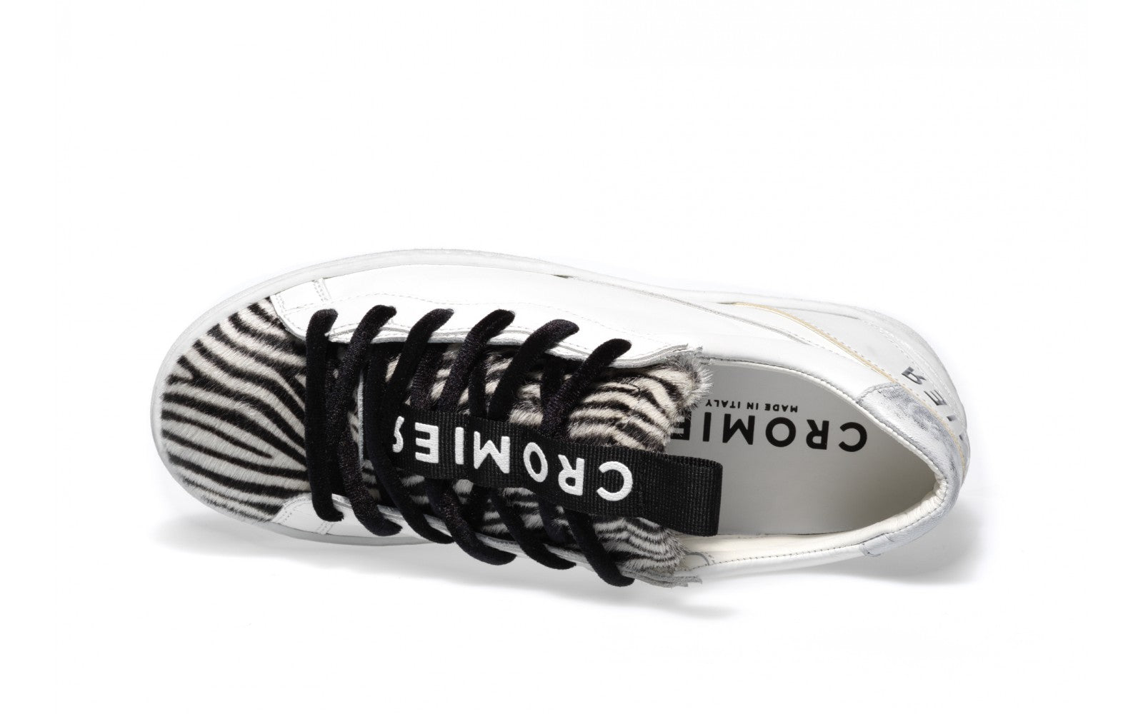 Sneaker Cromier in Pelle / Bianco - Ideal Moda