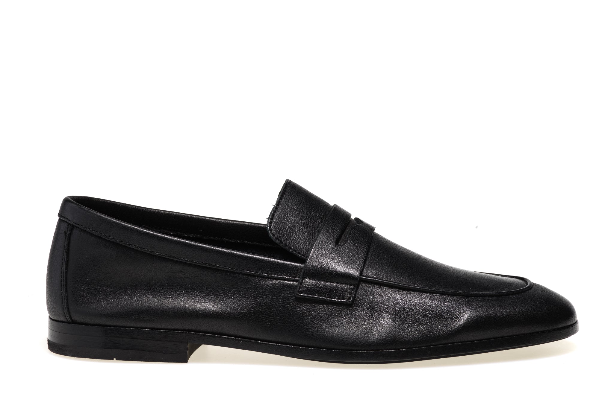 Mocassino Frau in Pelle / Nero - Ideal Moda