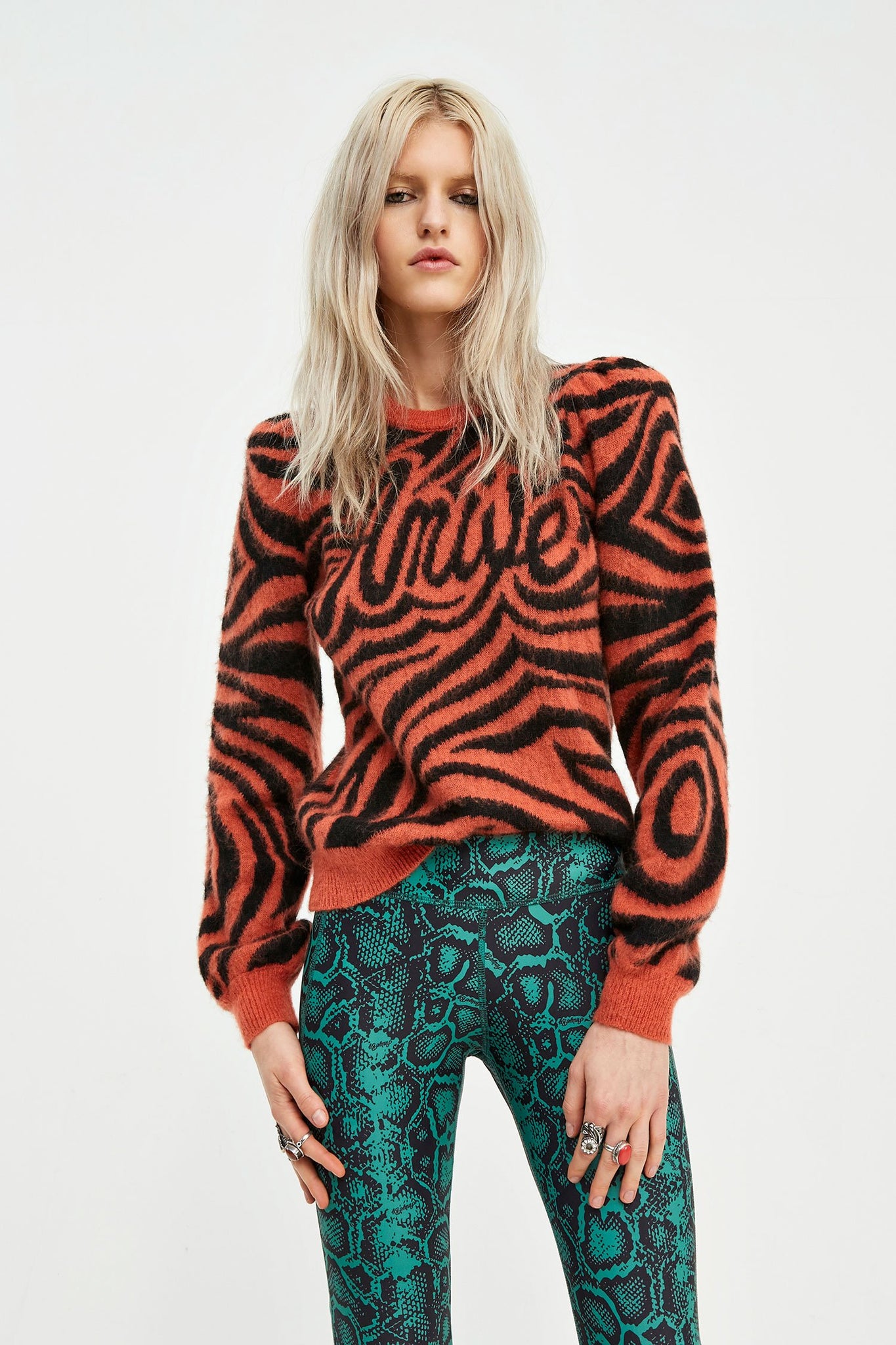 Maglia Aniye By in Lana / Arancione - Ideal Moda