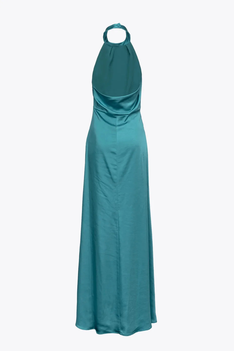 Abito Lungo in Raso Pinko  / Verde - Ideal Moda