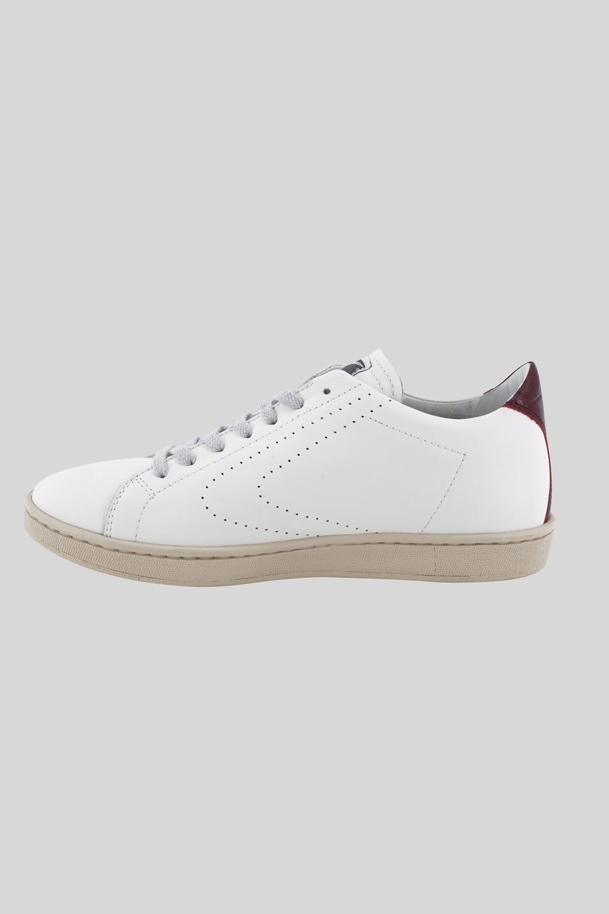 Tournament Nappa Logo Forato / Bianco - Ideal Moda