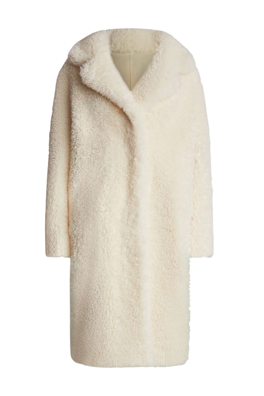 Cappotto Lamb Coat Lady RRD / Beige - Ideal Moda