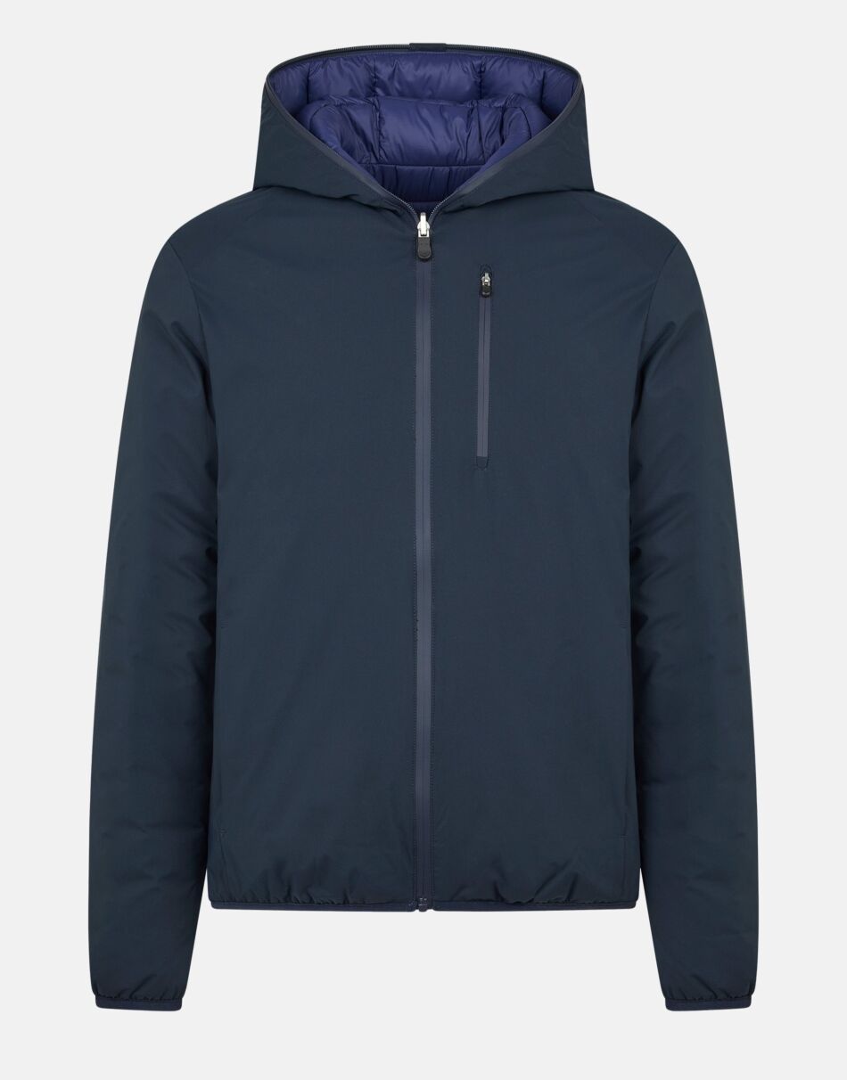 Giubbino eco Reversibile / Blu - Ideal Moda