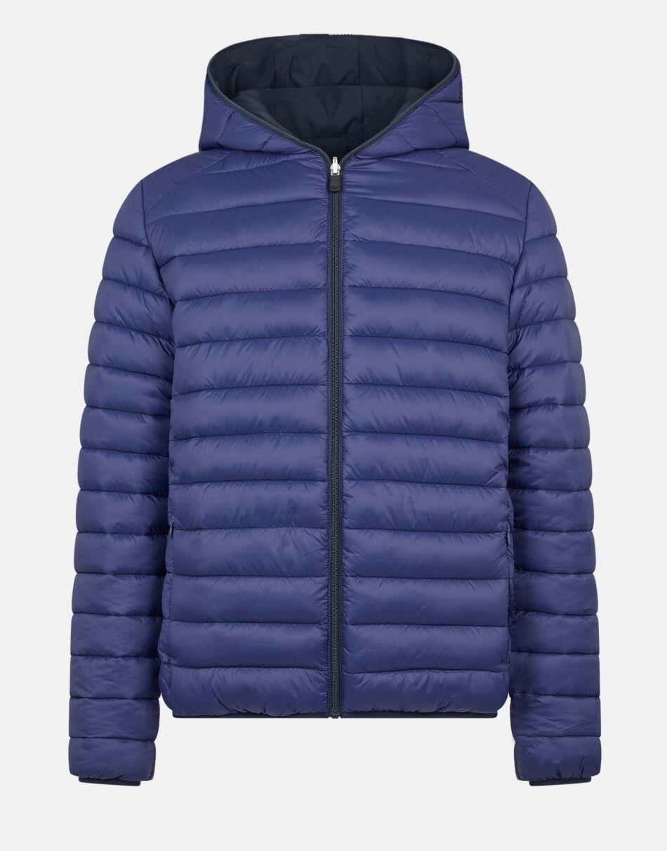 Giubbino eco Reversibile / Blu - Ideal Moda