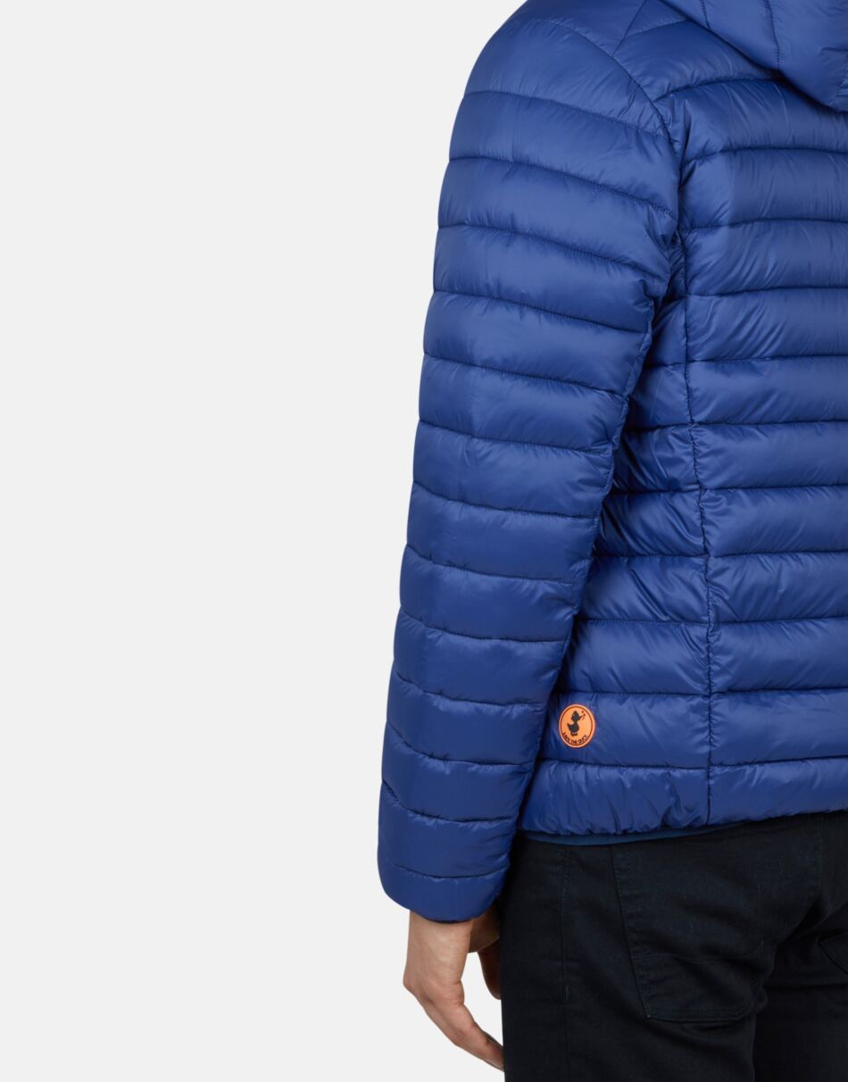 Giubbino eco Reversibile / Blu - Ideal Moda