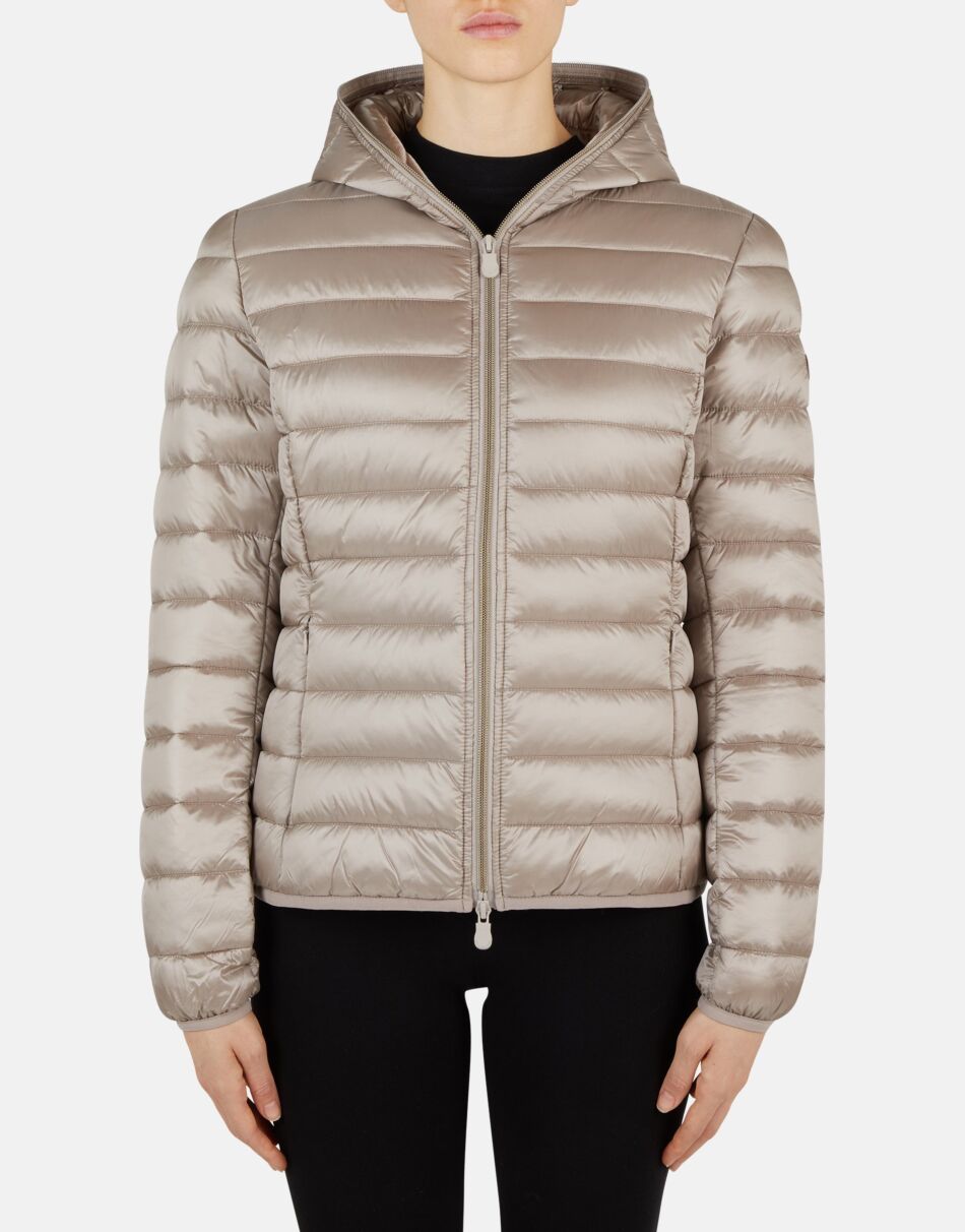 Piumino eco in Nylon / Grigio - Ideal Moda