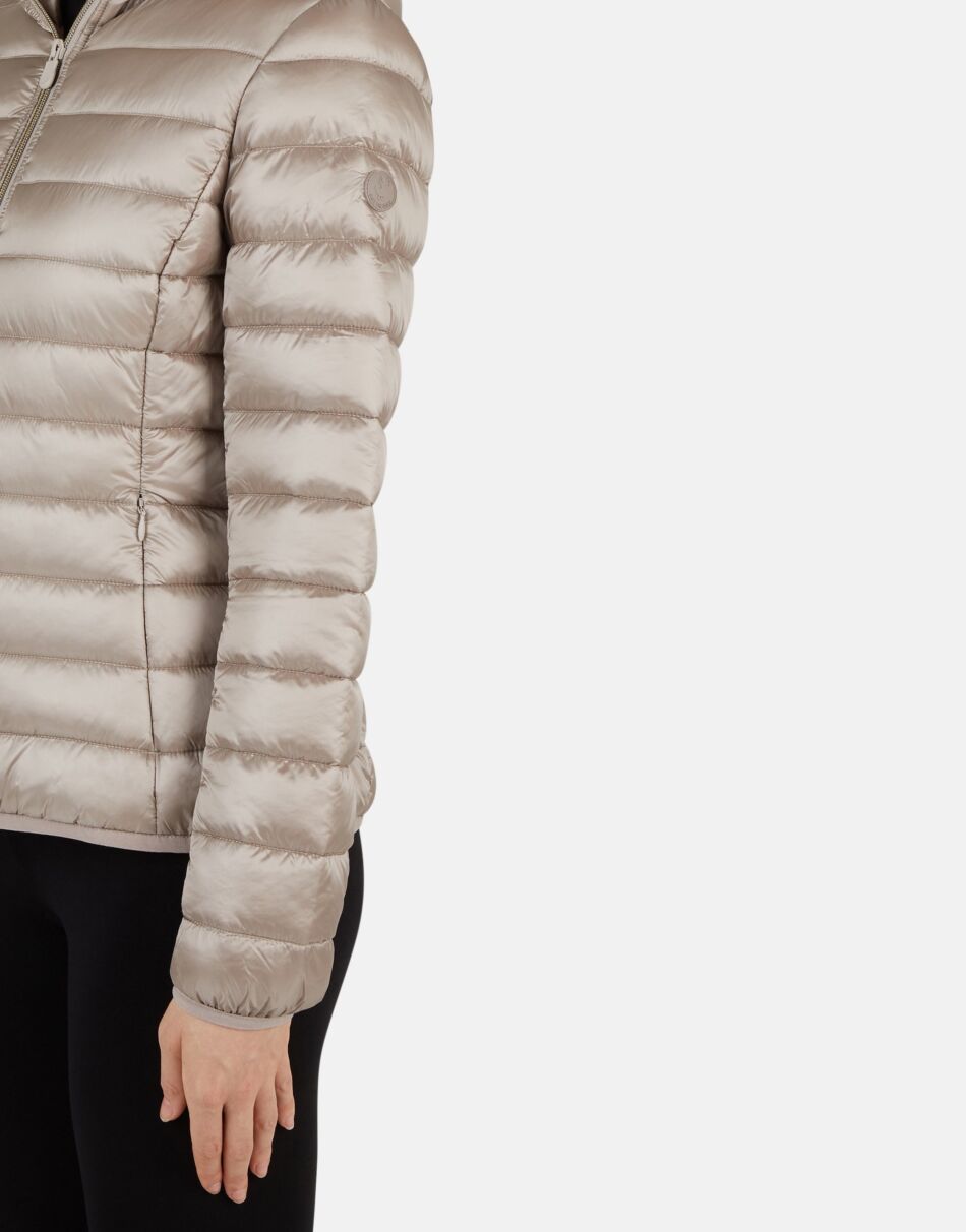 Piumino eco in Nylon / Grigio - Ideal Moda