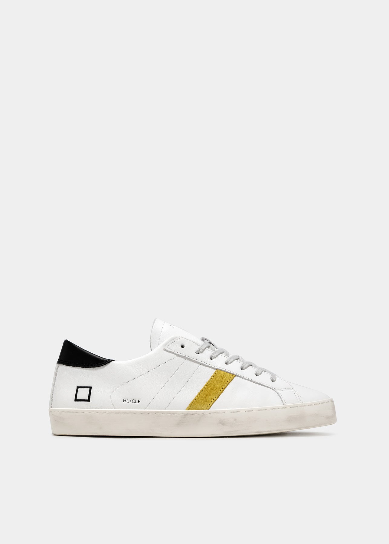 Sneaker DATE Hill Low Calf / Bianco - Ideal Moda