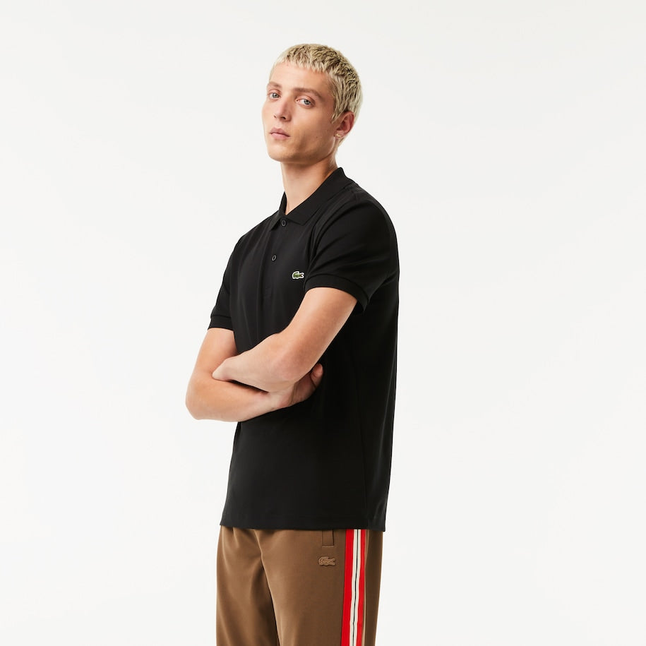 Polo in Pima Cotton Lacoste / Nero - Ideal Moda