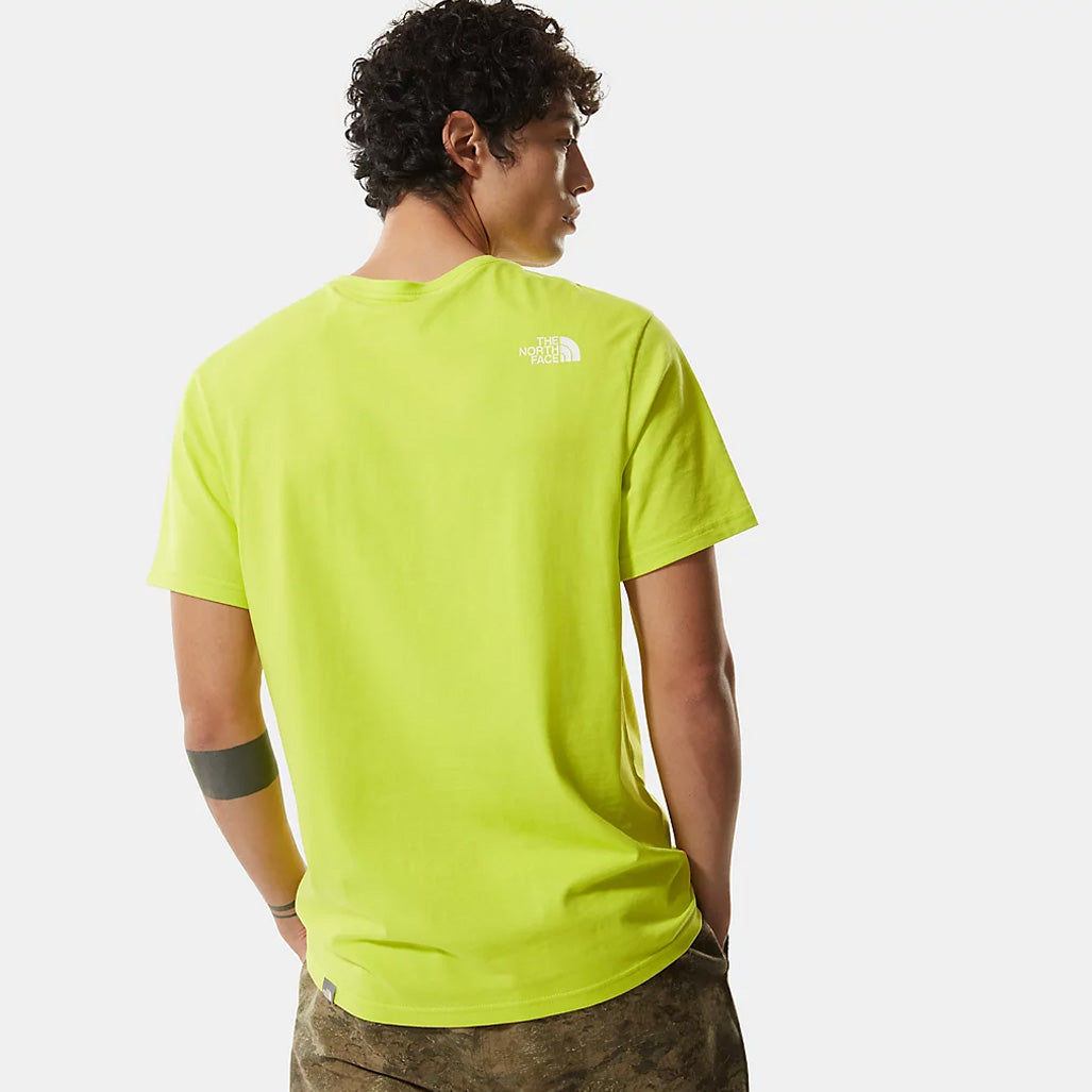 T-Shirt Uomo Mountain Line / Verde - Ideal Moda