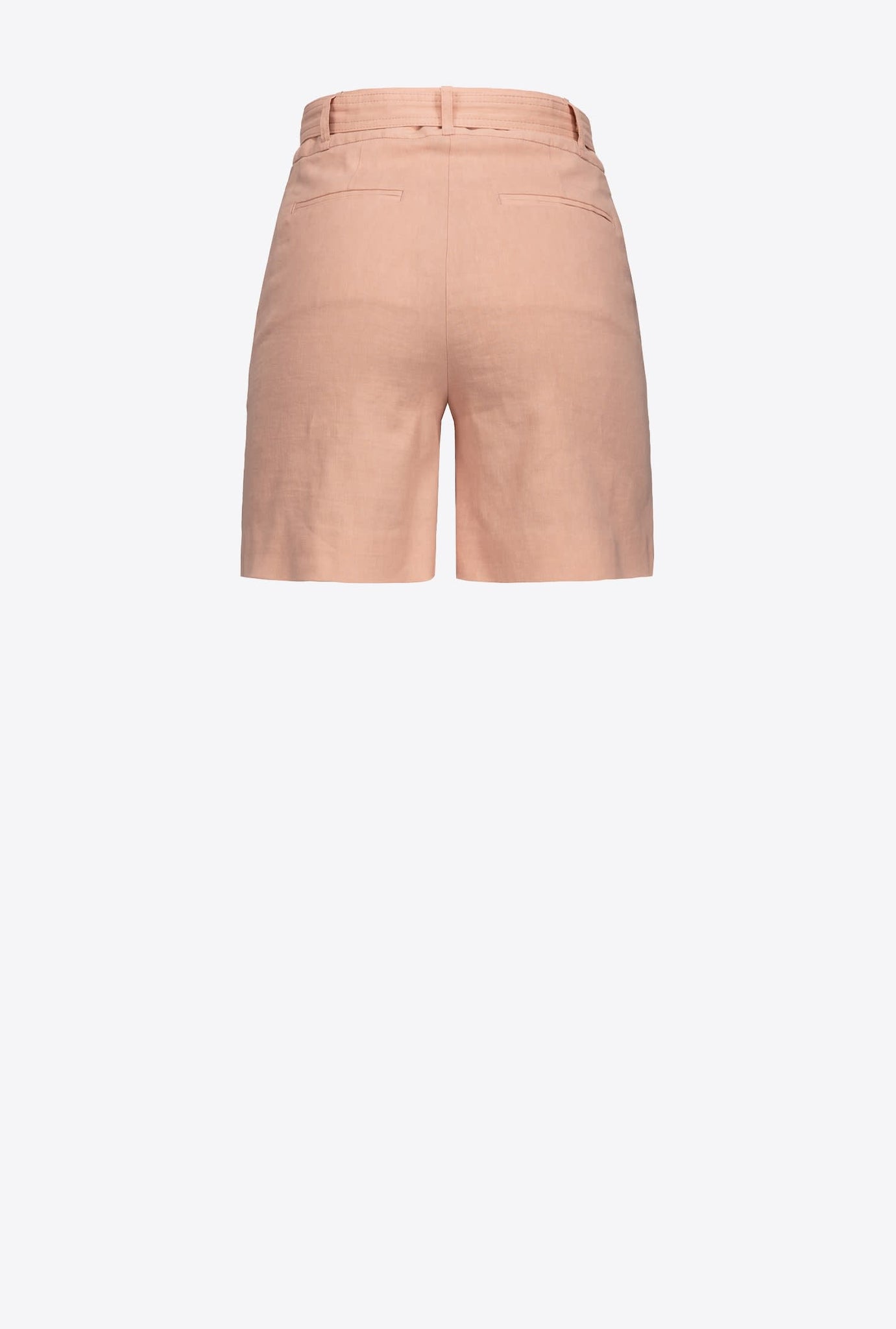 Pantaloncino Pinko con Cintura / Rosa - Ideal Moda