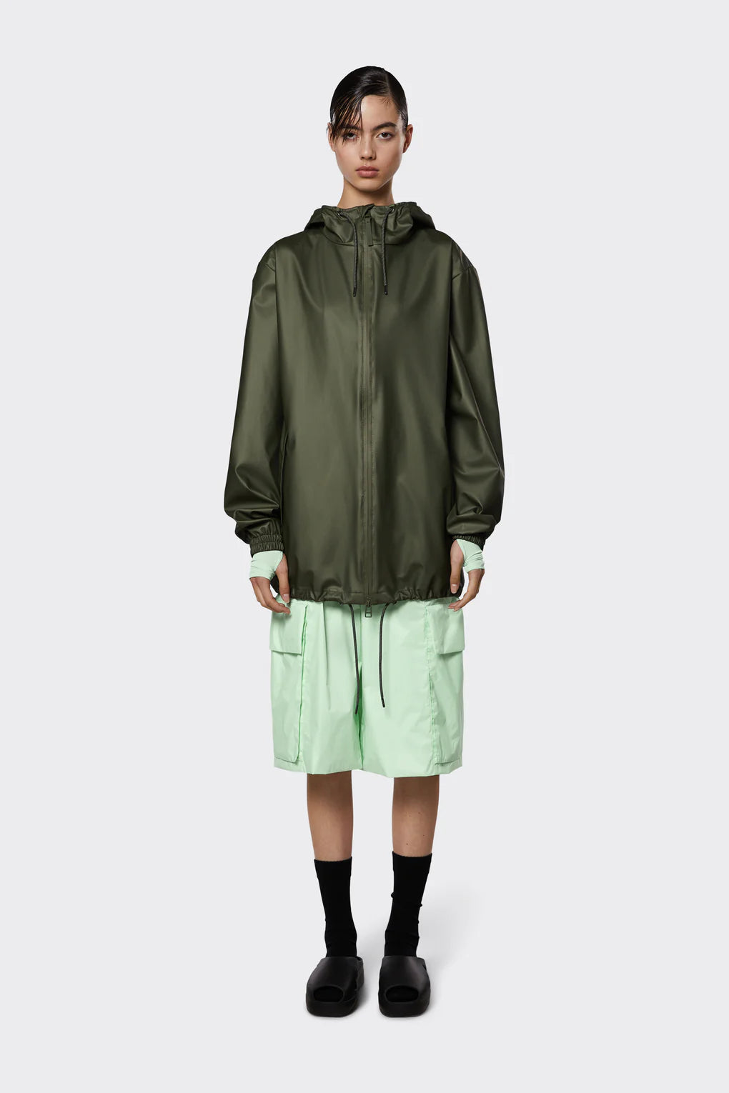 Giacca Storm Breaker Rains / Verde - Ideal Moda