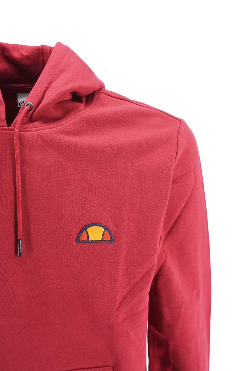 Felpa Ellesse con Cappuccio / Bordeaux - Ideal Moda