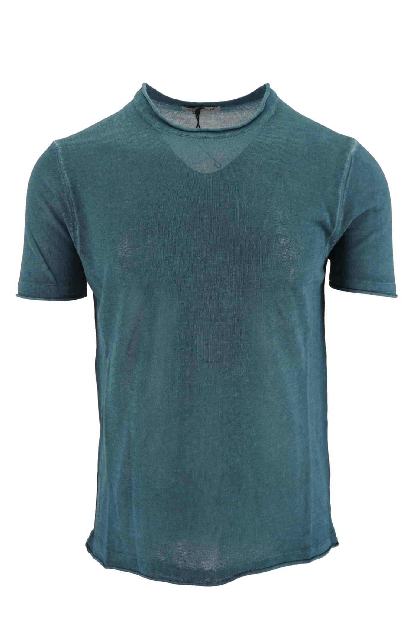 T-Shirt in Cotone Daniele Alessandrini / Blu - Ideal Moda