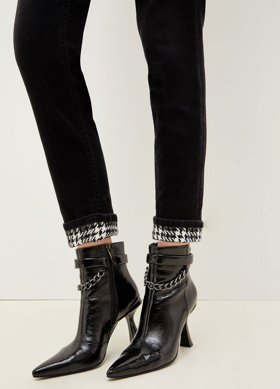 Jeans Skinny Bottom Up Liu Jo / Nero - Ideal Moda