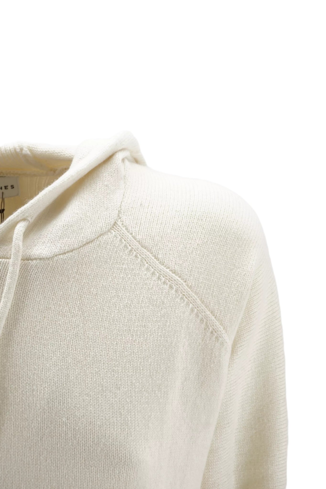 Maglia con Cappuccio Skills & Genes / Bianco - Ideal Moda