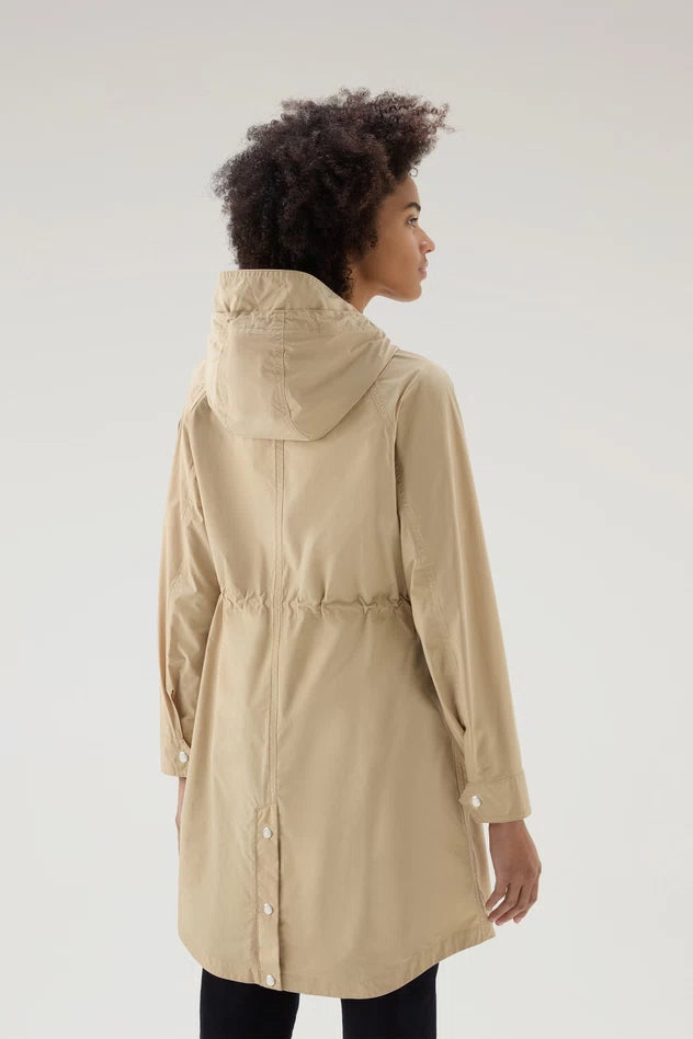 Giubbino Parka Leggero Woolrich / Beige - Ideal Moda