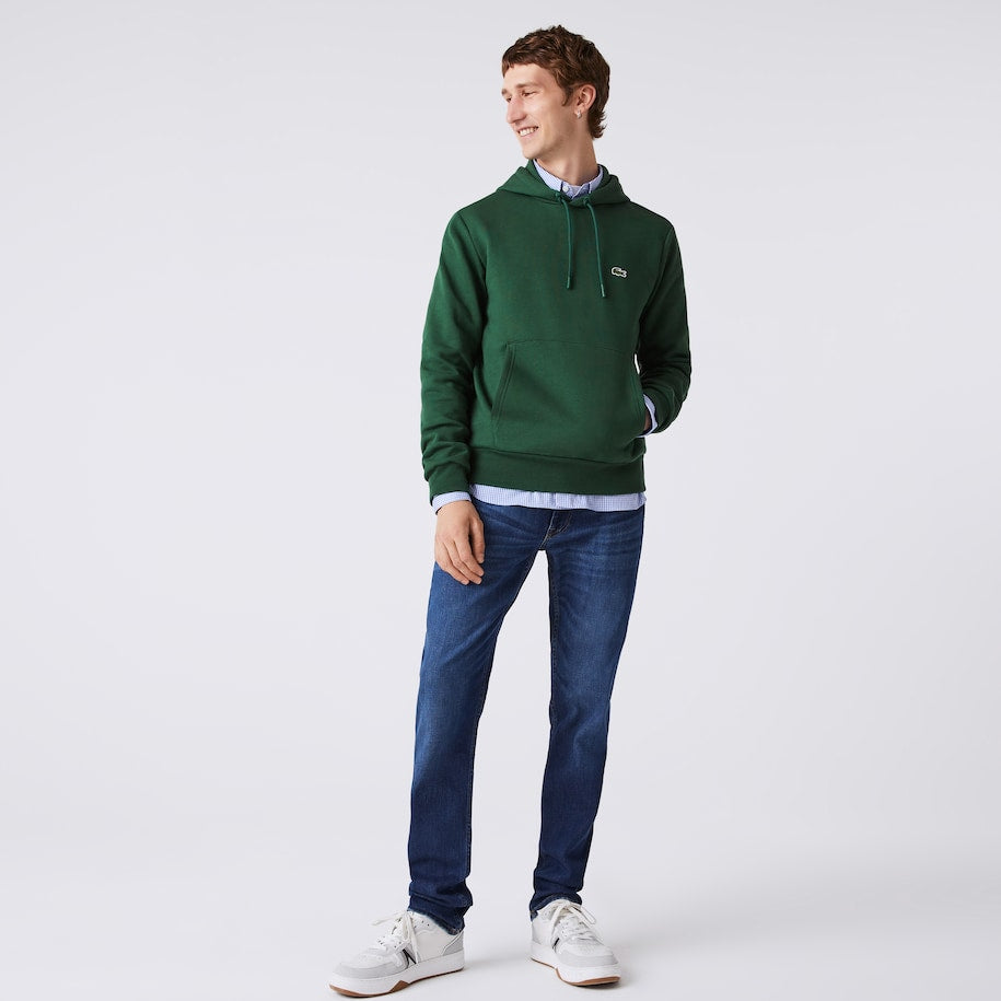 Felpa con Cappuccio Lacoste / Verde - Ideal Moda