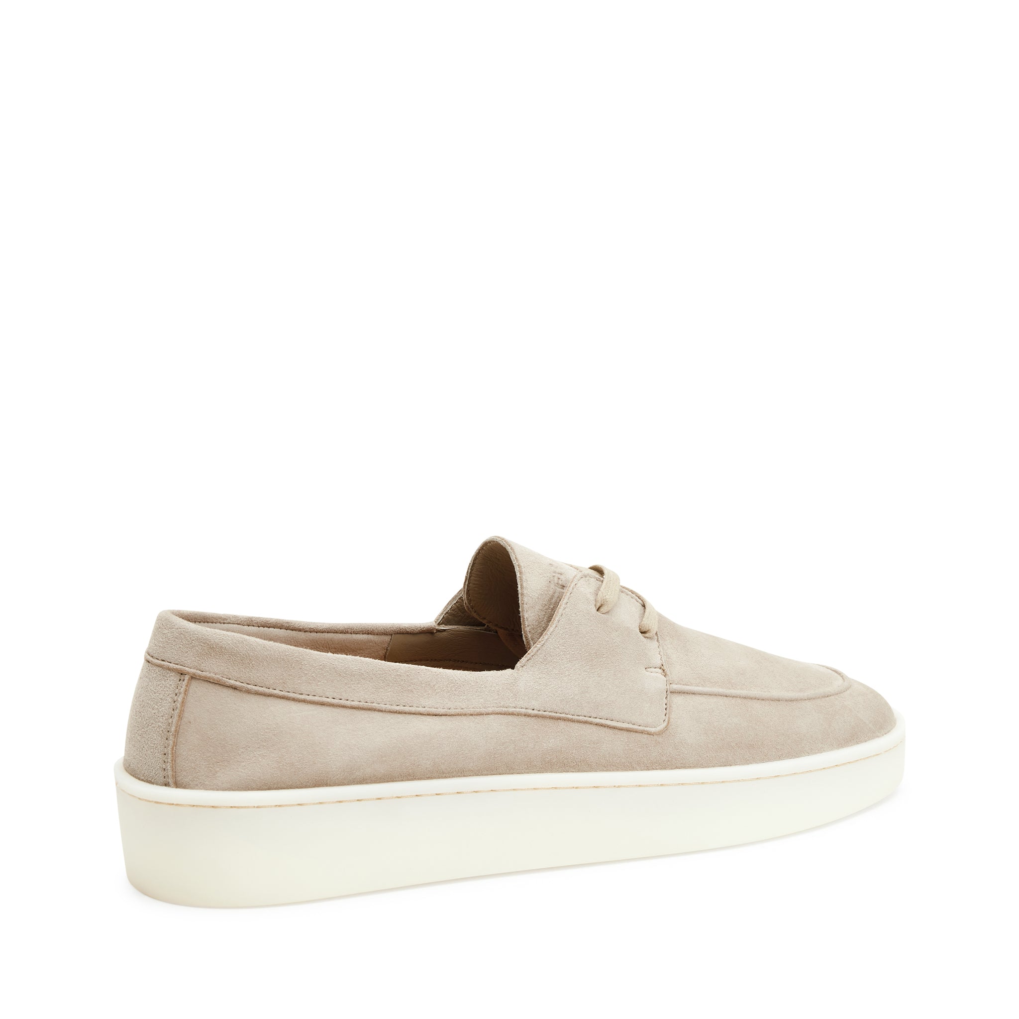 Sneaker in Pelle Scamosciata Frau / Beige - Ideal Moda