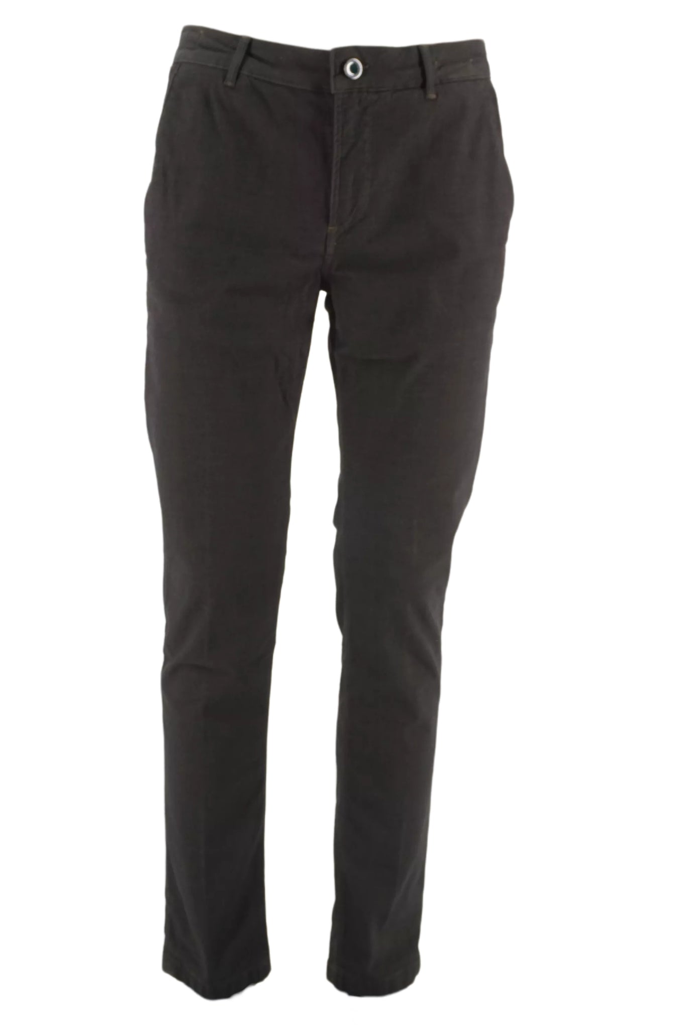 Pantalone Slim Fit Camouflage / Marrone - Ideal Moda