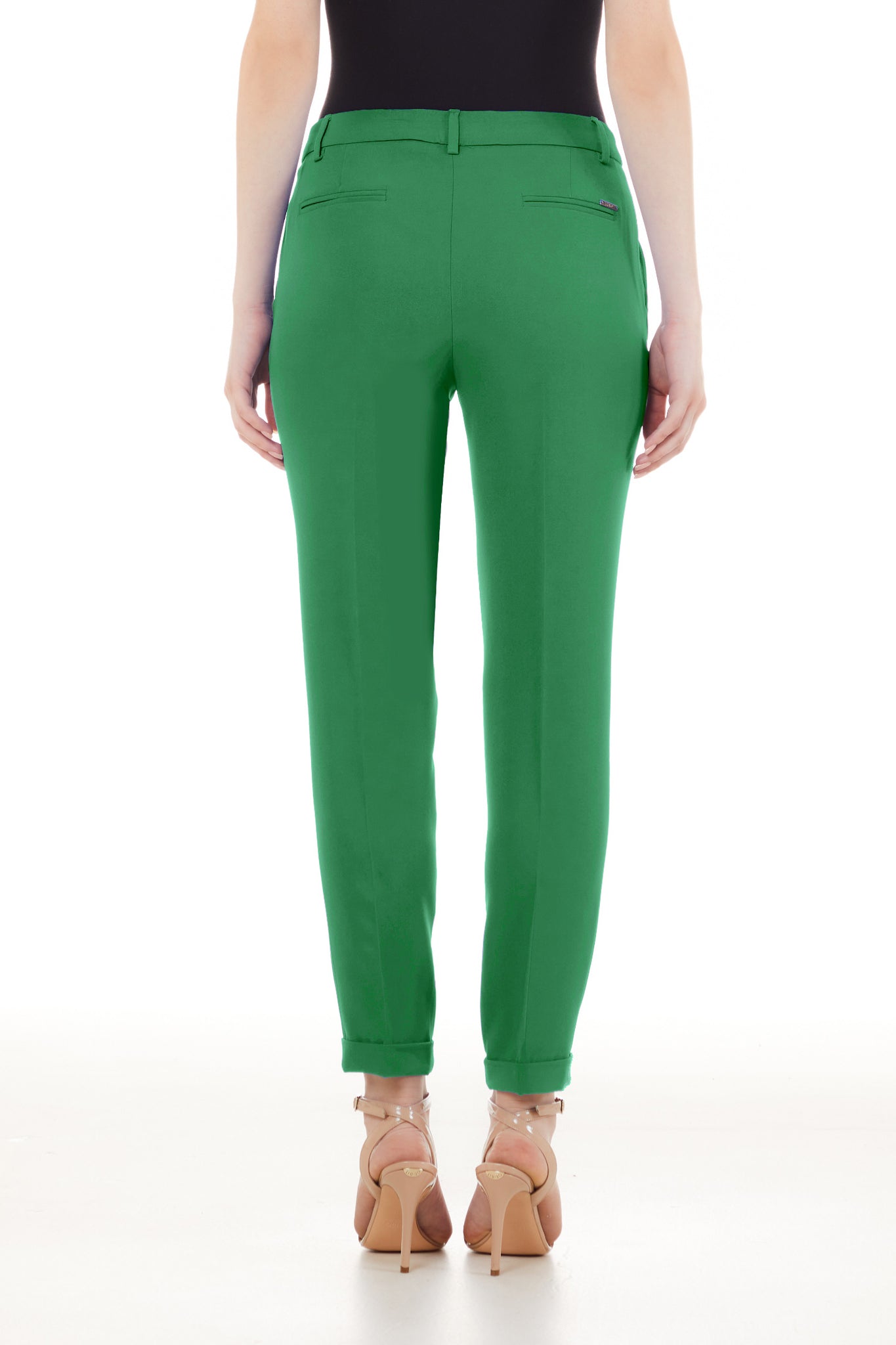 Pantalone in Twill Stretch Liu Jo / Verde - Ideal Moda