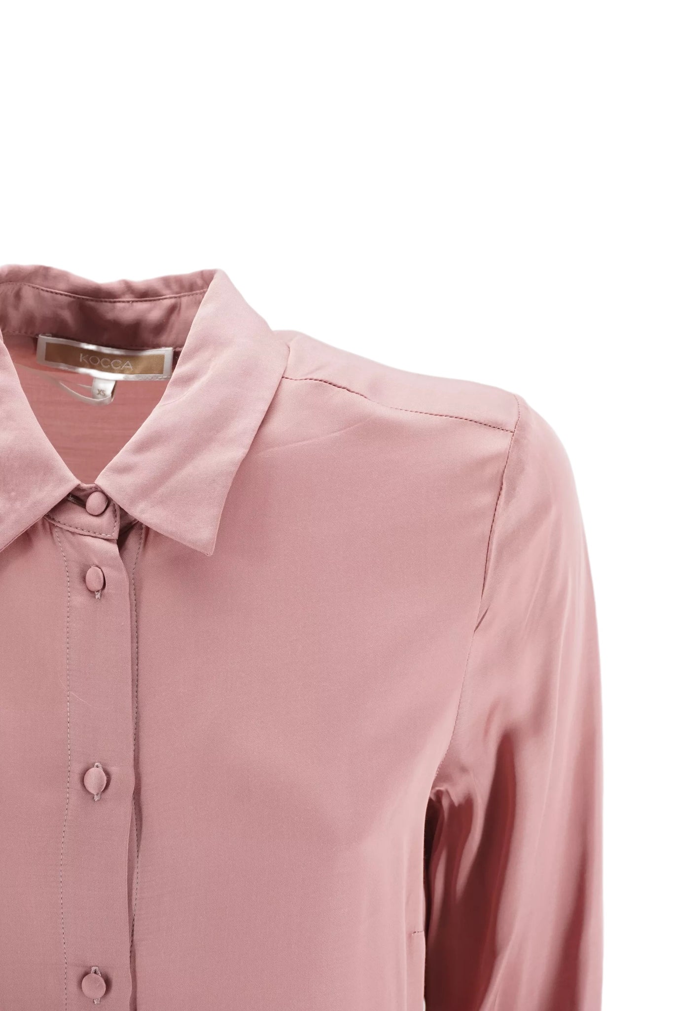 Camicia a Maniche Lunghe Kocca / Rosa - Ideal Moda