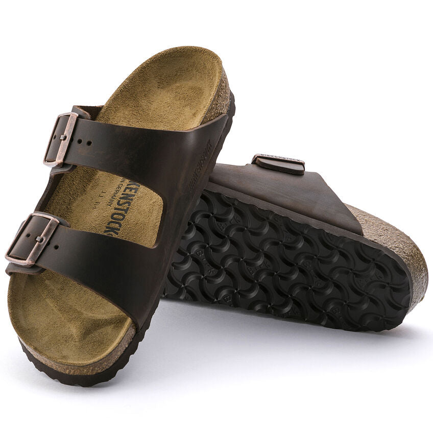 Sandalo Birkenstock Arizona / Marrone - Ideal Moda