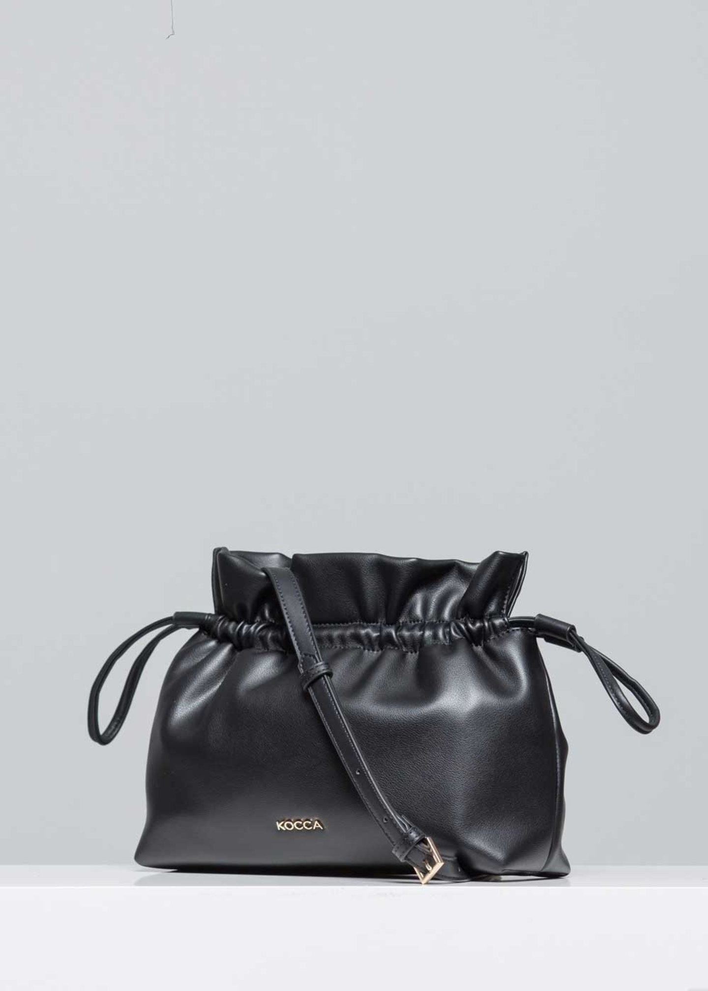Borsa Kocca con Coulisse / Nero - Ideal Moda