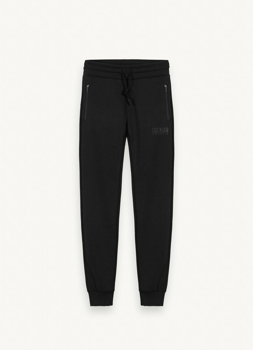 Pantalone Colmar in Felpa / Nero - Ideal Moda