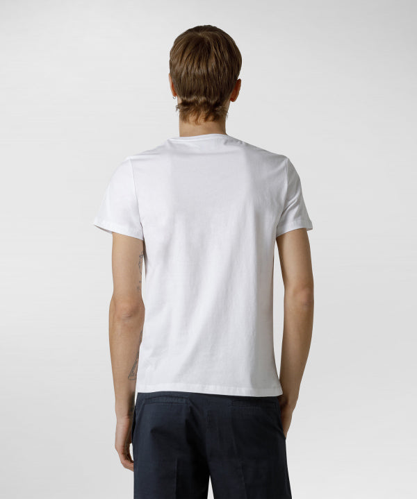 T-Shirt Peuterey Girocollo / Bianco - Ideal Moda