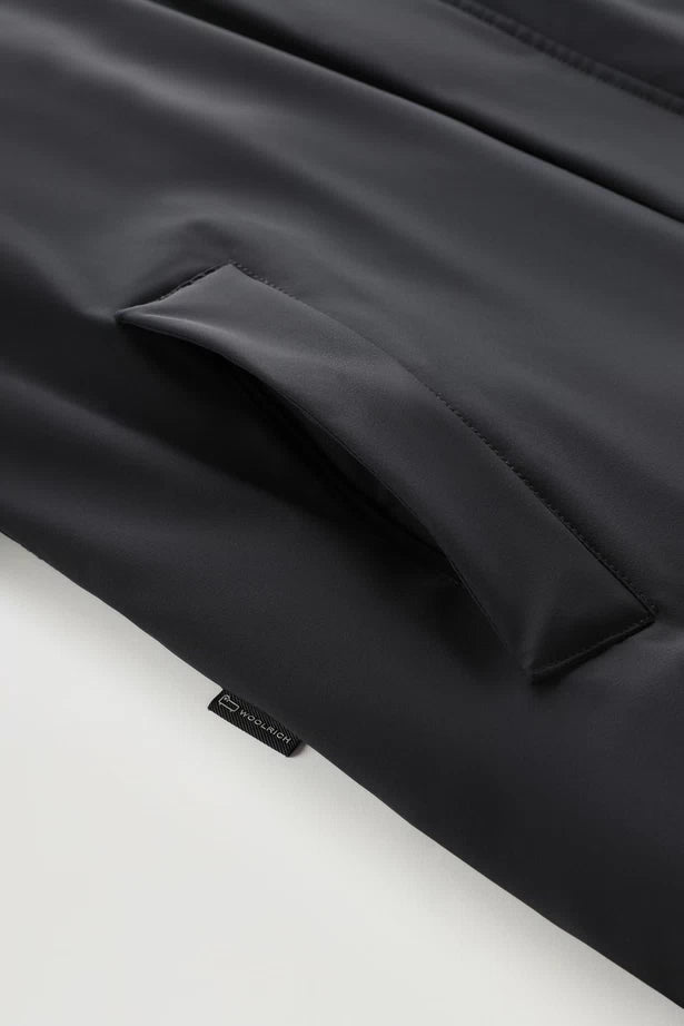 Giubbino Impermeabile Woolrich / Nero - Ideal Moda