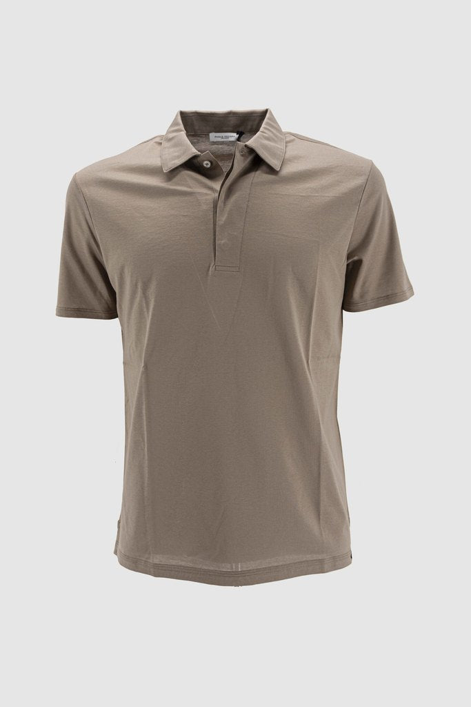 Polo T-Shirt Mezze Maniche / Beige - Ideal Moda