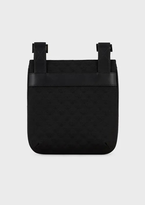 Borsa a Tracolla con Logo Emporio Armani / Nero - Ideal Moda