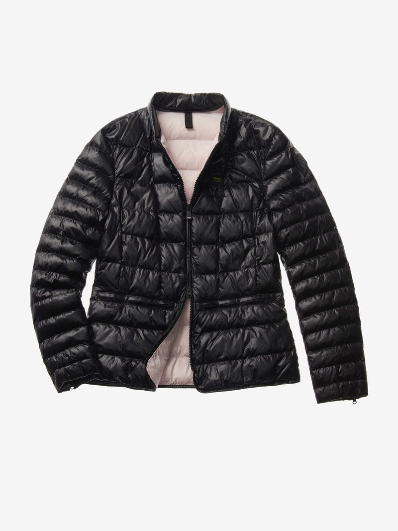 Piumino da Donna con Logo Blauer / Nero - Ideal Moda