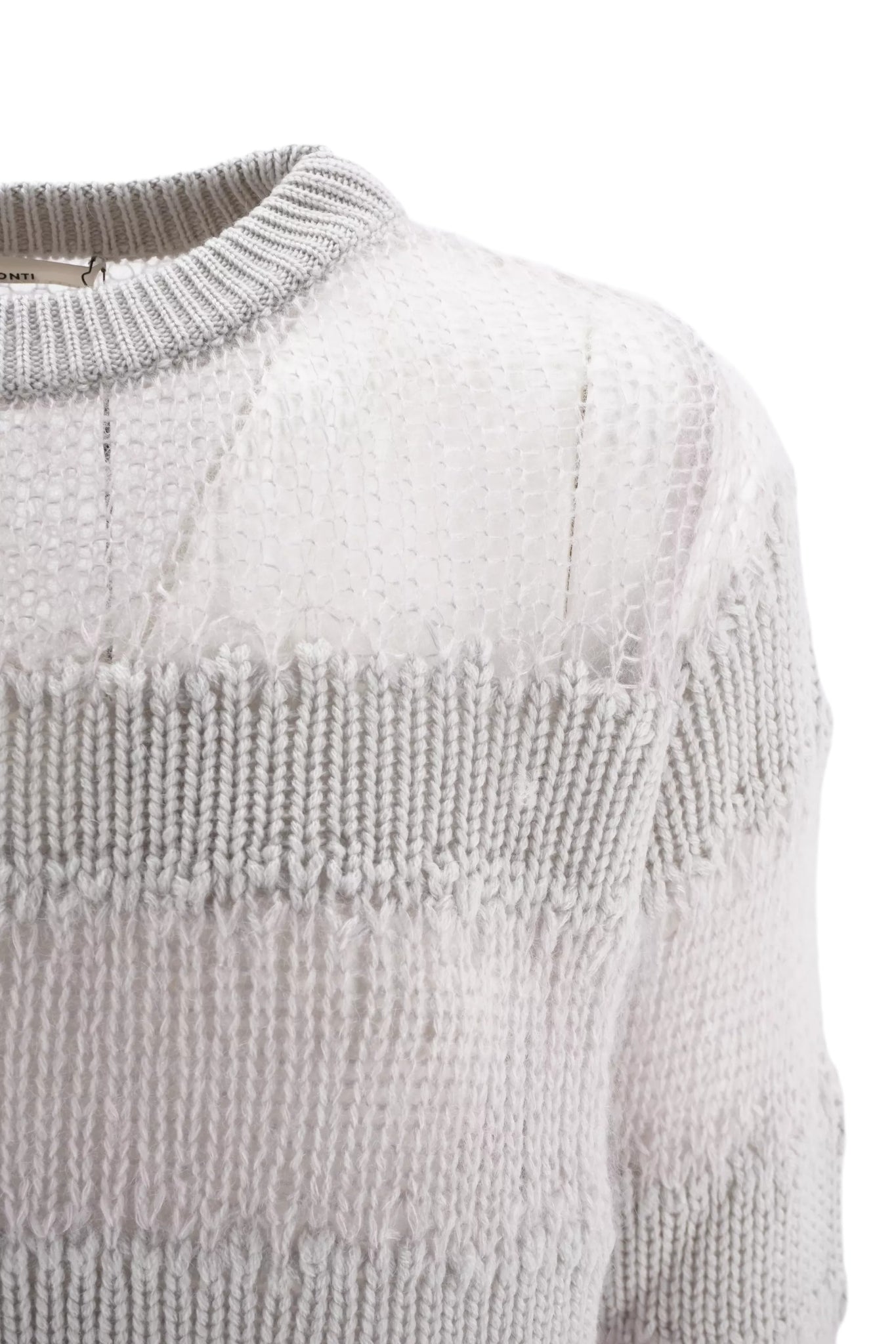 Maglia in Angora Liviana Conti / Grigio - Ideal Moda