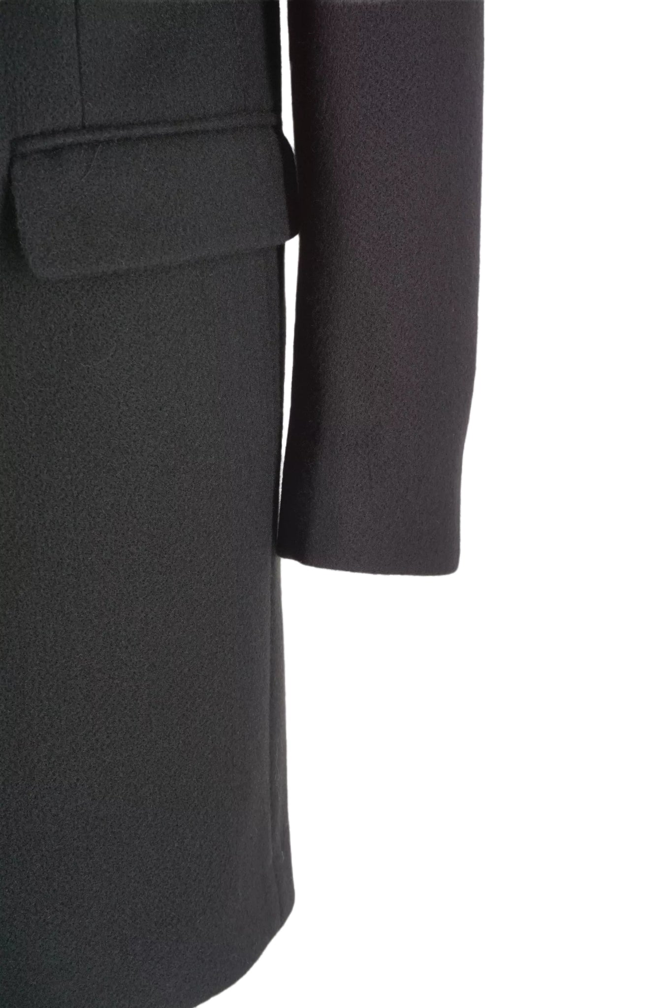 Cappotto Monopetto Daniele Alessandrini / Nero - Ideal Moda