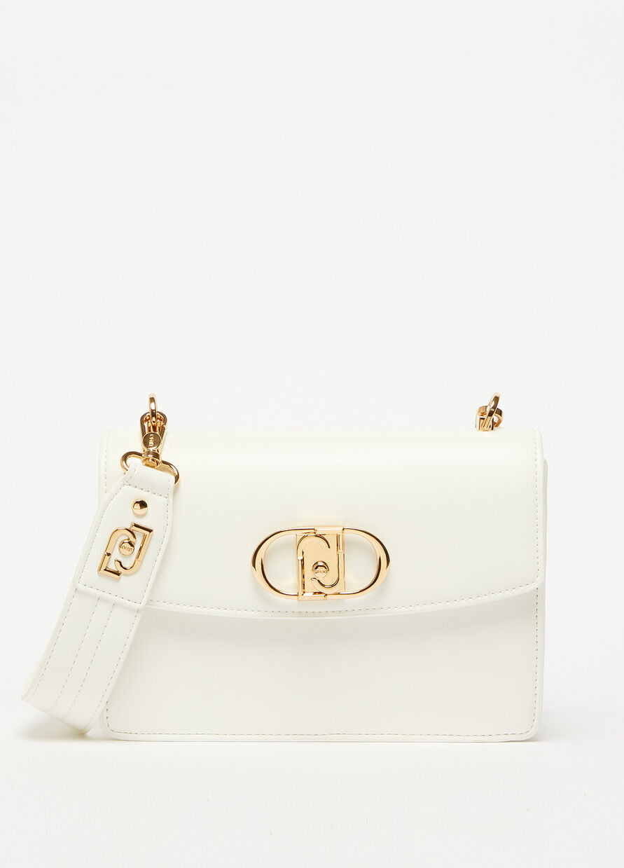 Borsa a Spalla con Logo Liu Jo / Bianco - Ideal Moda