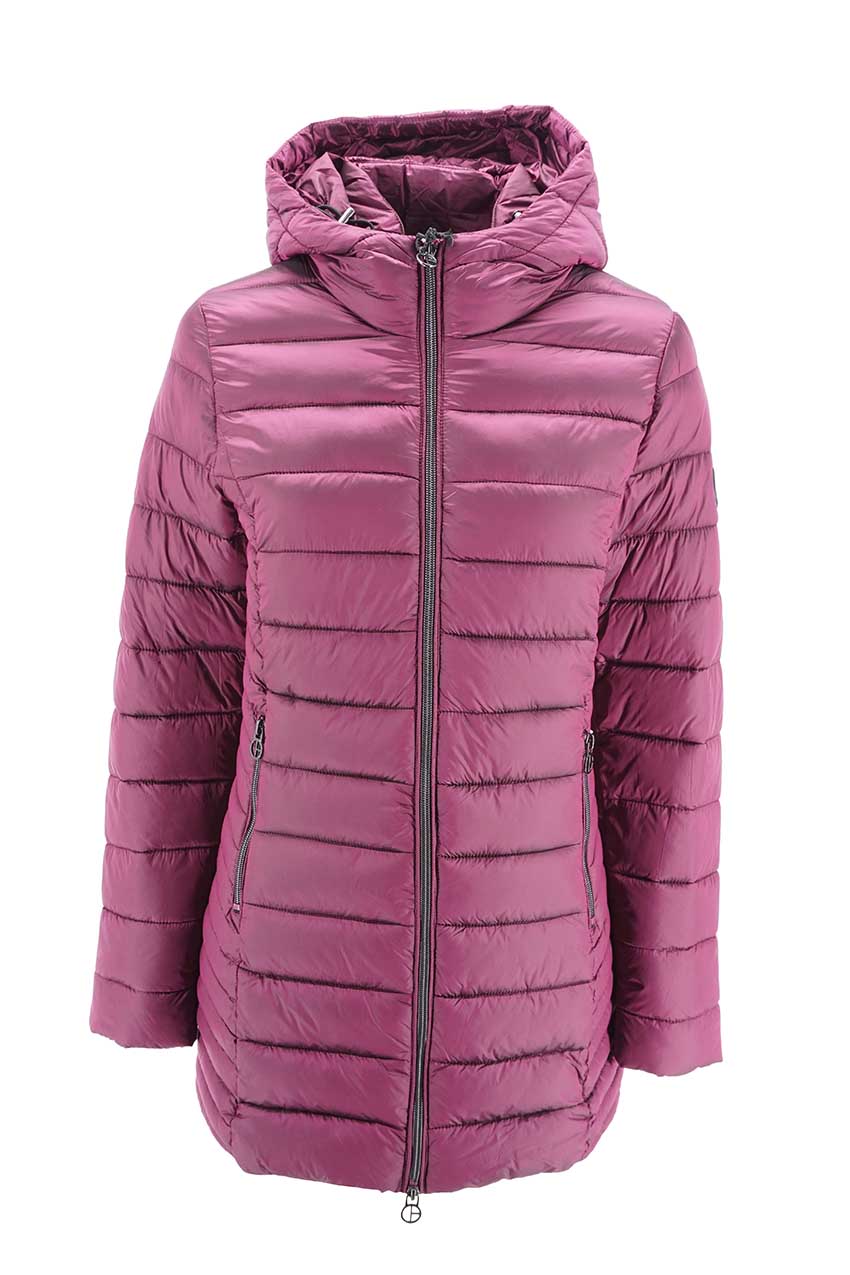 Giubbino Clinchberry Lungo / Viola - Ideal Moda