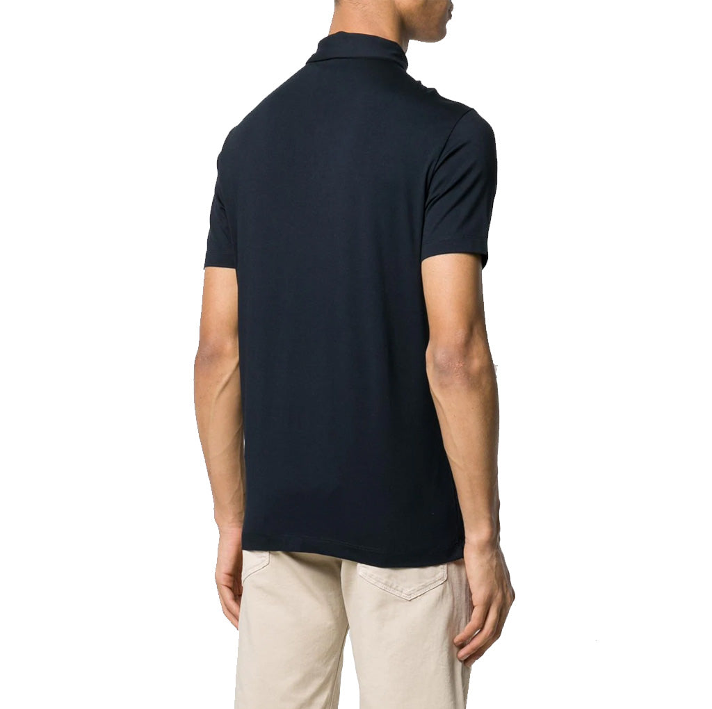 Polo slim fit / Blu - Ideal Moda