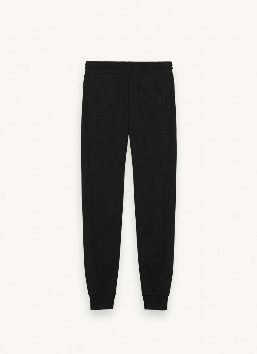 Pantalone Colmar in Felpa / Nero - Ideal Moda